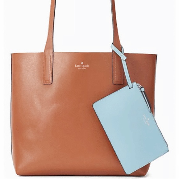 kate spade Handbags - Authentic Kate Spade reversib leather tote m/Pouch
